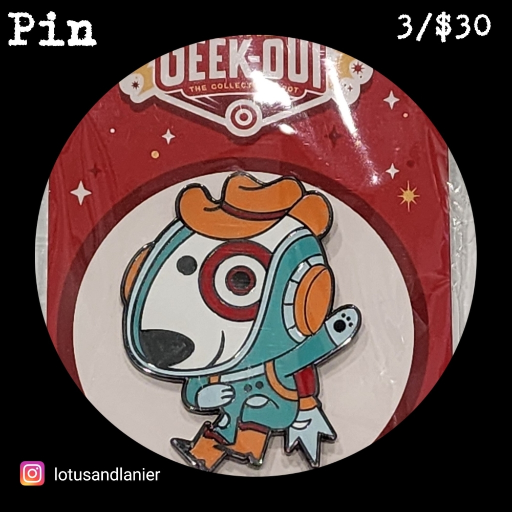 Target Collector Spot Pin 3/$30